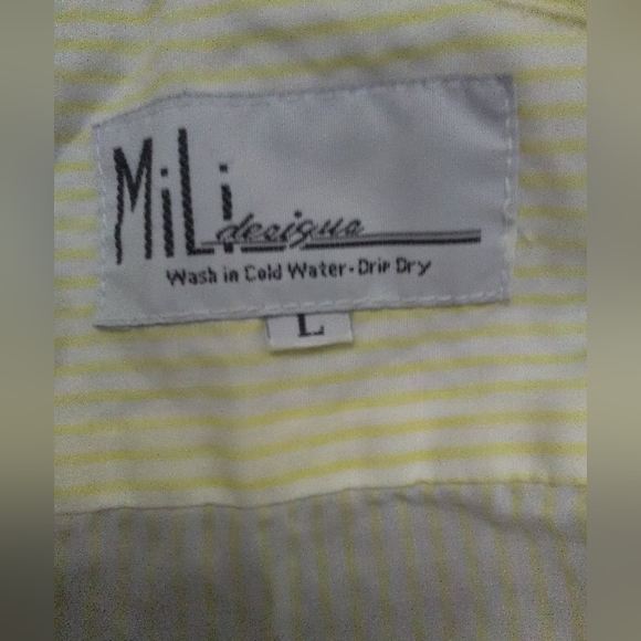 VINTAGE  MILE NEW MILI YELLOW/WHITE W/ BUTTERFLIES SZ. LG RHINESTONES - Picture 2 of 8